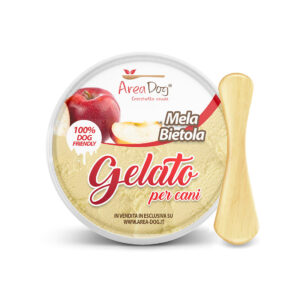 Gelato per Cani Mela e Bietola Rossa