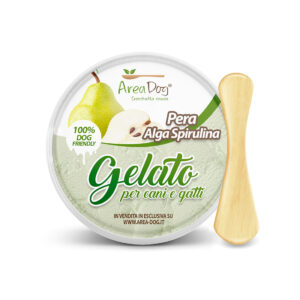 Gelato per Cani Pera e Alga Spirulina