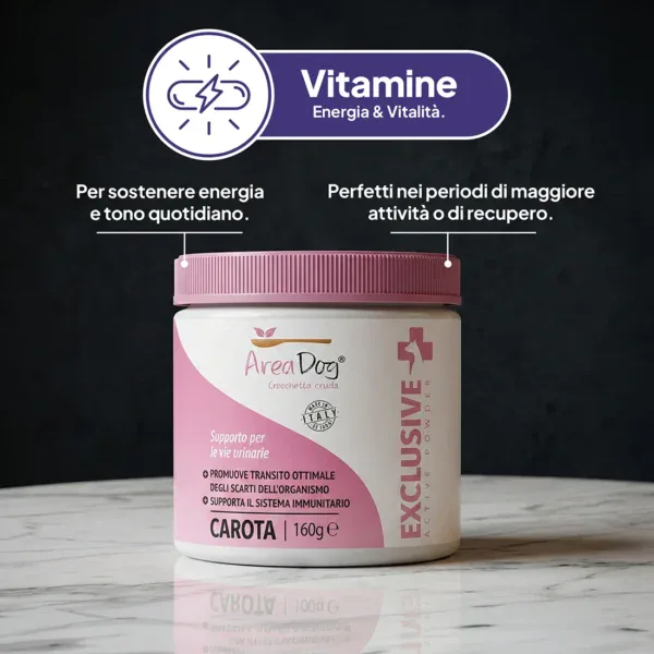 Exclusive Active Powder a base di Carota