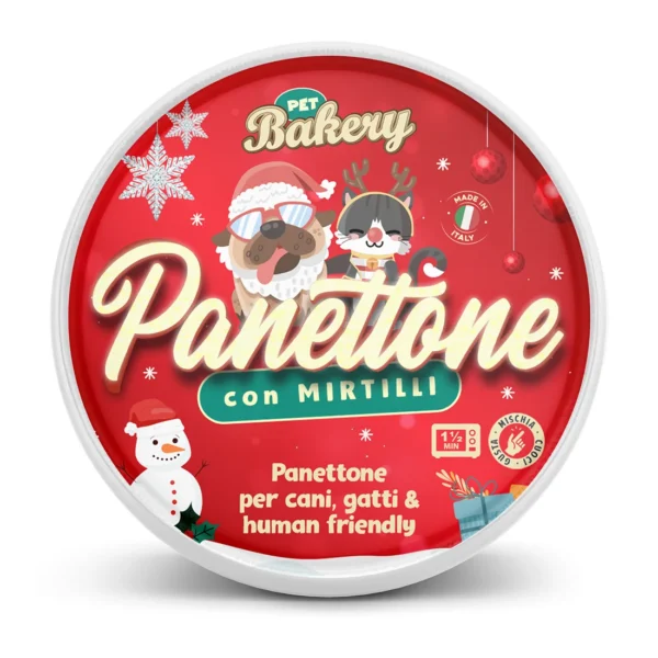 Panettone con Mirtilli