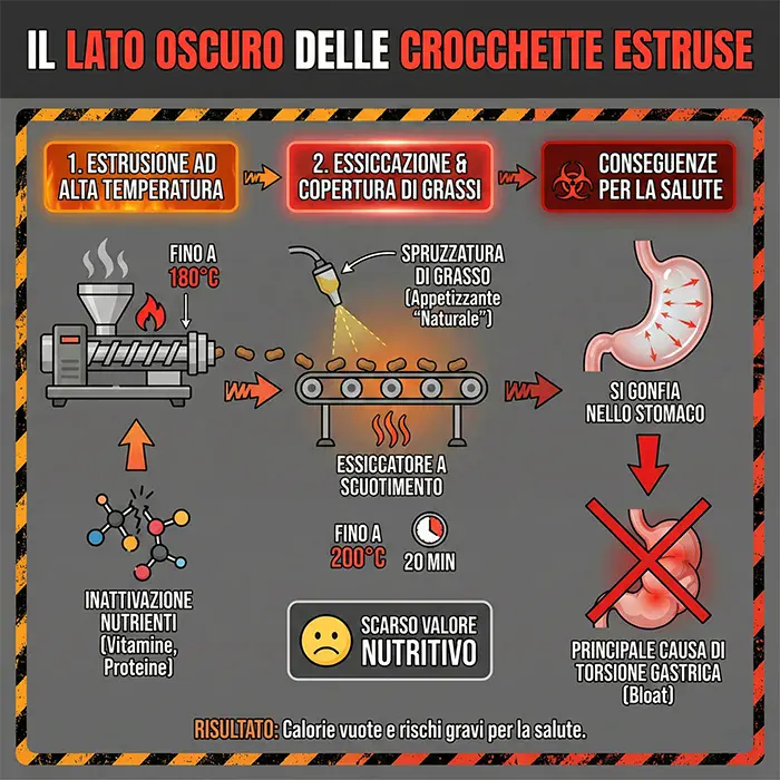 Cosa c'è dentro la maggior parte delle crocchette?​
